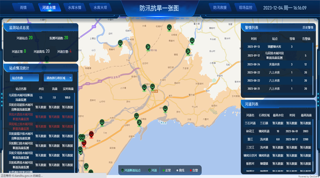防汛抗旱指揮決策系統(tǒng)