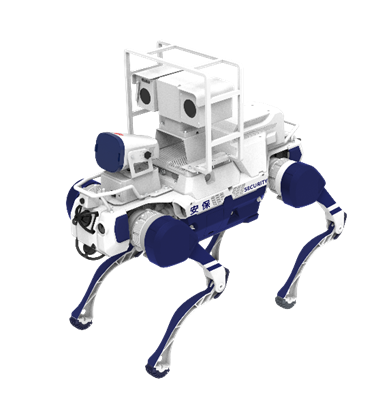電磁網(wǎng)捕巡防機(jī)器狗Pro